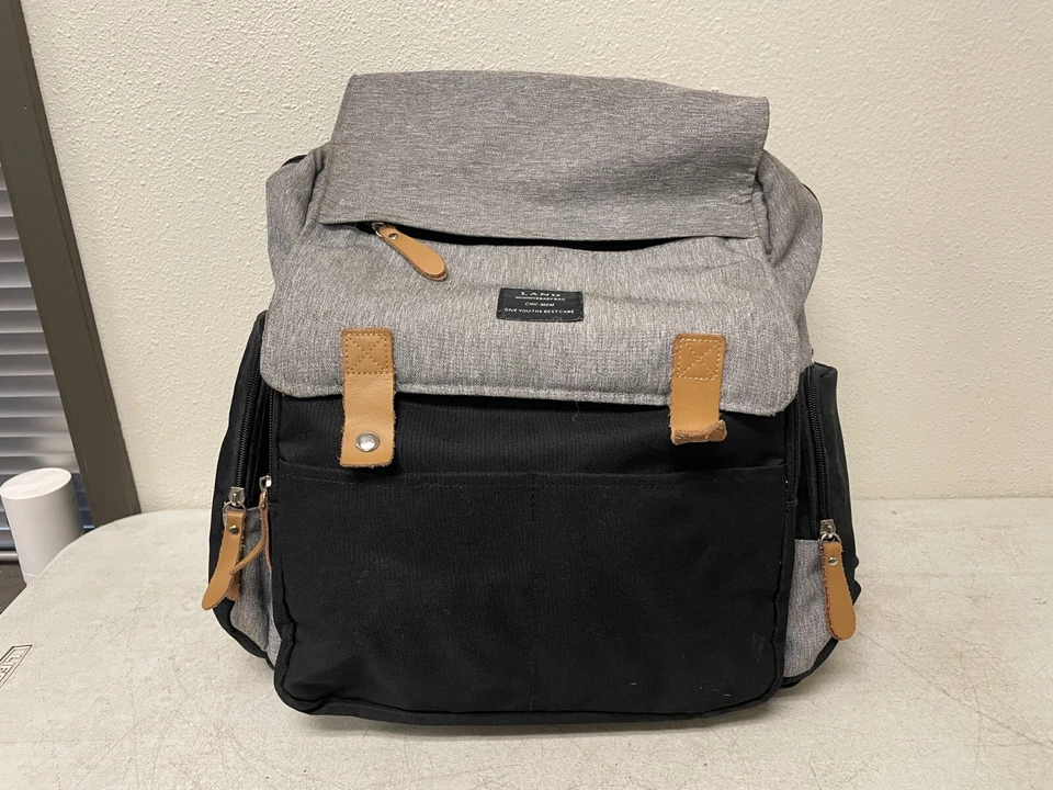 LAND Mummy Diaper Bag Backpack Maternity Baby Nappy Bag Large Capacity - Image 1 of 4