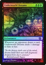 Underworld Dreams FOIL 8th Edition HEAVILY PLD Black Rare MAGIC CARD ABUGames