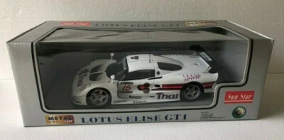 Sun Star Lotus Elise GT1 #15 Thai 1:18 Metal Diecast 1997 FIA GT No.1072 NIB - Image 1 of 4