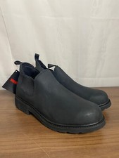 Wolverine Ranchero Romeo W10921 Mens Black Leather Work Boots Size 7.5 M