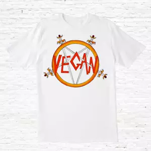 Camiseta vegana. Slayer. - Imagen 1 de 2