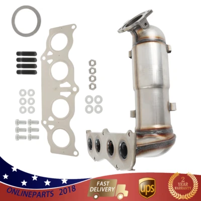 Convertidor catalítico colector de escape para Jeep Compass Patriot 2007 2008 2009-17 Foto 1 de 4