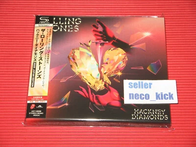 6WT THE ROLLING STONES HACKNEY DIAMONDS 2025 JAPAN EDITION SHM CD + BLU-RAY - Image 1 of 4