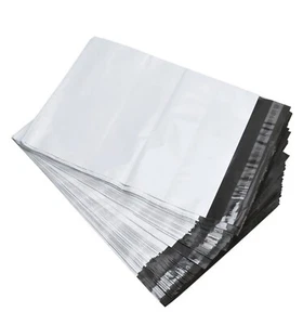 1000 10x13 White Poly Mailers Shipping Envelopes Bags Plastic Self Sealing - Picture 1 of 5