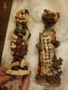 1996 Boyds BEARS FOLKSTONE SIEGFRIED EGON SIGN & BERNIE #2873 LOT OF 2 Puppy Dog - Picture 1 of 6