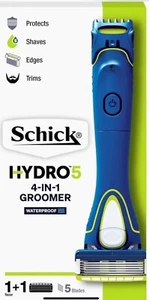 Schick Waterproof Hydro 5 Shaver 4 in 1 Groomer with 5 Blades Refill - Picture 1 of 1