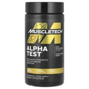 2 X Muscletech, Alpha Test, 120 Capsules - Picture 1 of 2