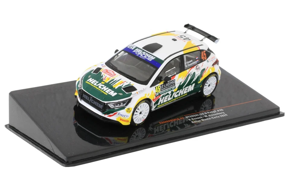 HYUNDAI i20 RALLY 2 N.45 RALLY MONTE CARLO 2024 VOSSEN-VISSENBERG 1 43 Ixo Model