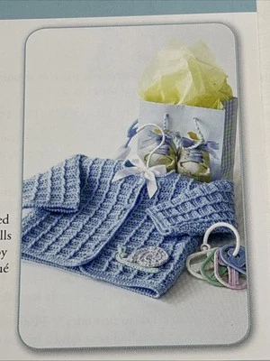 Snail Cardigan Child Size Crochet Pattern Cards Pages - Image 1 of 3