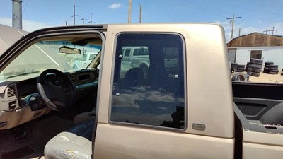 Silverado 2500 1989-00 conductor cuarto trasero izquierdo cristal ventana trasera 15720045 Foto 1 de 4