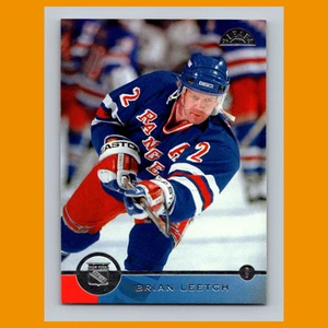 Tarjeta de hockey Brian Leetch #165 1996-97 Leaf New York Rangers NHL - Imagen 1 de 3