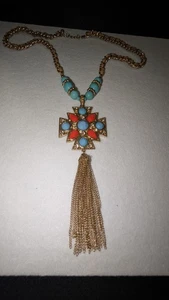 Malteserkreuz Halskette Vintage - Bild 1 von 6