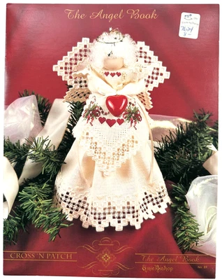 The Angel Book Emie Bishop Cross 'N Patch  Cross Stitch Chart & Instructions - Image 1 of 4