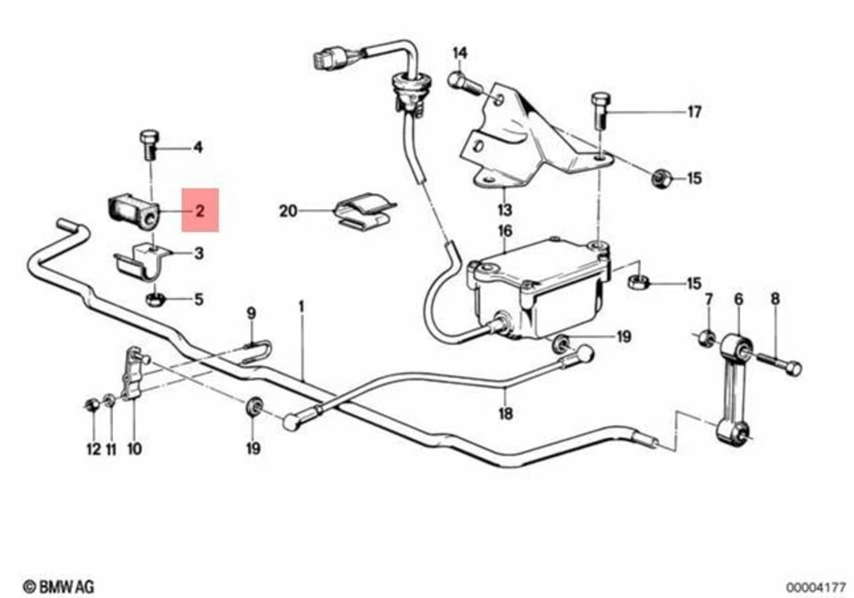 NUEVO OEM BMW 31352454010 montaje de goma Foto 1 de 1