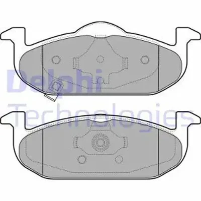 Pastillas de freno semimetálico LP2695 DELPHI - Imagen 1 de 4
