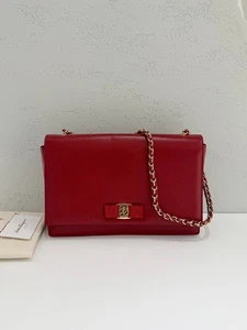 Salvatore Ferragamo Locker Wadenstange Gold Schultertasche 21E481 149226146 - Bild 1 von 7