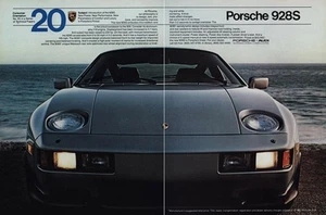 1983 Porsche 928S: Consumer Orientation 20 Vintage Print Ad - Picture 1 of 1