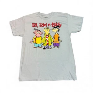 Ed Edd n Eddy Cartoon Network T-Shirt Ripple Junction Large Front Back - blau - Bild 1 von 3