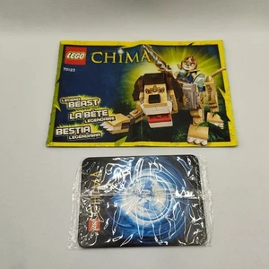 LEGO LEGENDS OF CHIMA 70123 Manual de instrucciones SOLO con tarjetas de bonificación Chima - Imagen 1 de 7