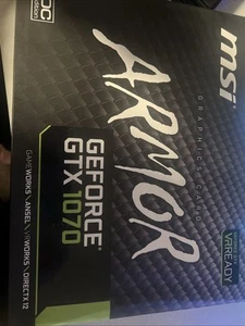 MSI NVIDIA GEFORCE GTX 1070 ARMOR 8G OC - Picture 1 of 3