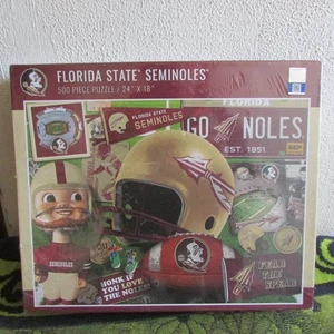 Neu, versiegelt. Florida State Seminolen 500 Stück Puzzle.  NCAA, FSU - Bild 1 von 1