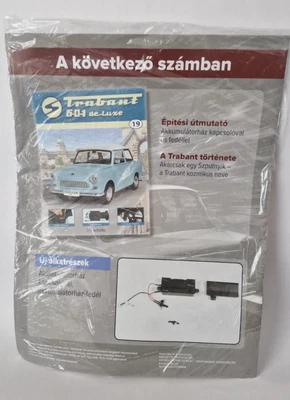 Trabant 601 de Luxe 1:8 Baumodel Nr  Ausgabe 19 DDR PKW 1/8 Hachette Bauteil - Bild 1 von 2