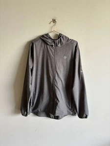 Chaqueta con Capucha Vuori Para Hombres The Buccaneer Secado Rápido Gris Talla XL - Imagen 1 de 12