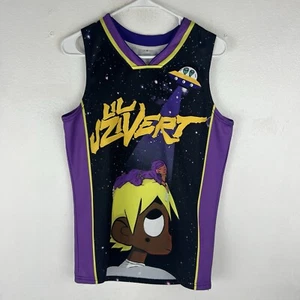 RARE Lil Uzi Vert Rap Promo Space Stitched Basketball Jersey Shirt Adult Small - Foto 1 di 4