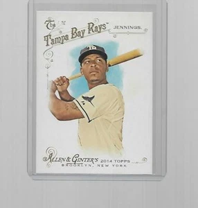 2014 TOPPS ALLEN & GINTER BASEBALL DESMOND JENNINGS NO NUMBER SHORTPRINT - Picture 1 of 1