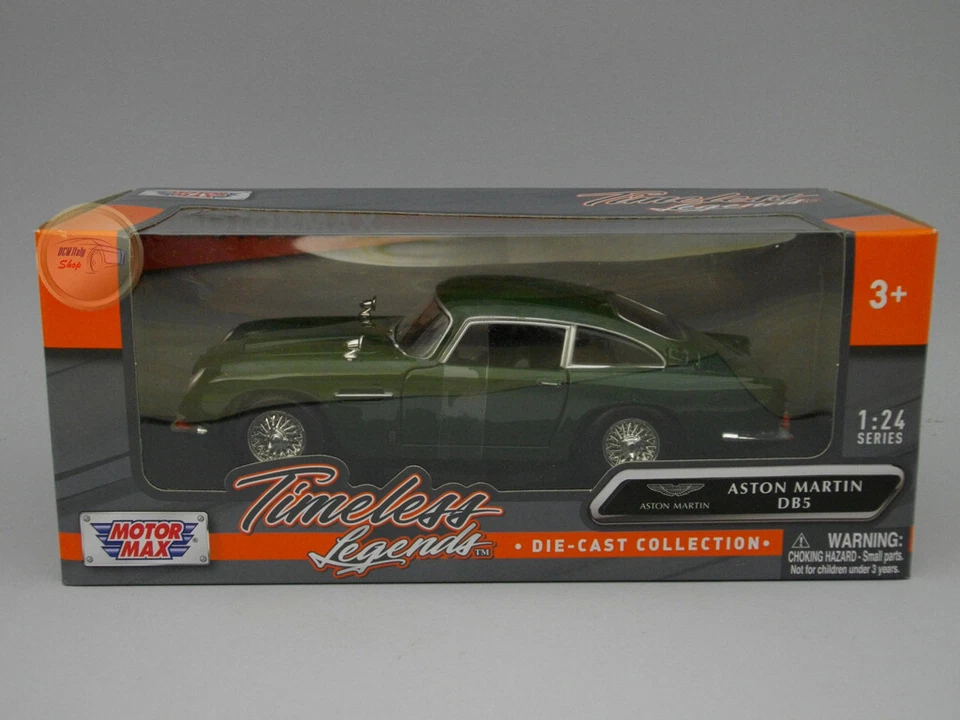 Aston Martin DB5 - Motormax 1:24 - MX79375GR - Immagine 1 di 1