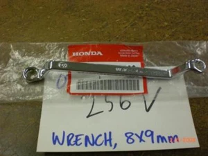 *1EA OEM HONDA WRENCH, 8mm x 9mm VALVE ADJ NUT AND MUCH MORE USES (256V) - Picture 1 of 2