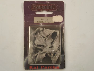 Ral Partha AD&D Ravenloft 11-101 Werebat Miniatures Set New Please Read - Image 1 of 4