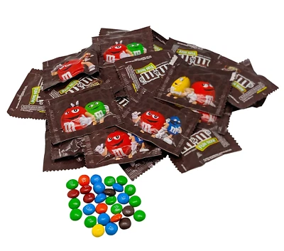 M&M's Milk Chocolate Fun Size Packets, Individually Wrapped, Bulk Bag (2 Pounds) - Image 1 of 4
