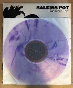 LP:  SALEMS POT - Pronounce This!   2xLP NM- CLEAR w/ PURPLE SMOKE VINYL - Bild 1 von 3