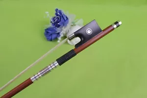 3/4 Violin Bow Brazil Wood Advance Bow Hair Violin Bow Good Balance Strong Parts - Picture 1 of 7