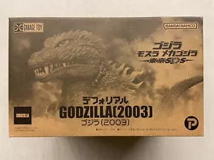 Godzilla (2003) Modellino DefoReal Vinile Morbido Garage Giocattolo X-Plus Tokyo SOS - Foto 1 di 10