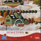 Hometown Heronim Wysocki hiver au Vermont 1000 pièces 27" x 20" puzzle méga