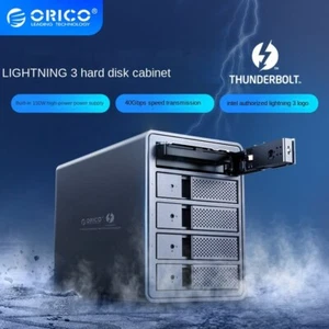 Orico hard drive cabinet raid hard drive box 3.5-inch HDD SATA mobile multi bay - Picture 1 of 12