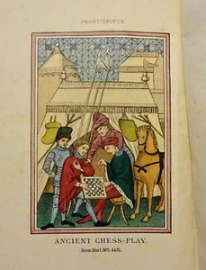 1898 SPORTS AND PASTIMES of the People of England, Color Frontis, Illust, VG - Picture 1 of 18