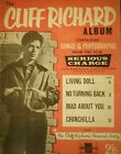 CLIFF RICHARD ALBUM FROM THE FILM 'SERIOUS CHARGE' SONGS AND PHOTOGRAPHS