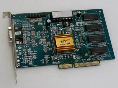 SiS6326 AGP, 4MB, AGP 2x, 3Dpro6326 - WORKING VIDEO CARD - Image 1 of 4