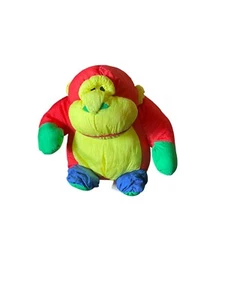 Prestige Toy Corp Nylon Gorilla Plush made in Korea VTG 1989 Parachute Material - Picture 1 of 6
