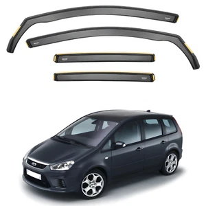 ISPEED Wind Deflectors for Ford C-Max MK1 2003-2010 5-Door MPV 4pc Set Visors - Picture 1 of 9