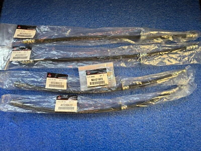 MITSUBISHI LANCER EVOLUTION X FRONT & REAR BRAKE FLEXI HOSES X4 FQ360 FQ300 RS - Image 1 of 4