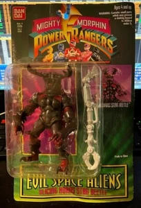 Mighty Morphin Power Rangers Evil Space Aliens Slicing Horns Stag Beetle BNIB - Picture 1 of 6