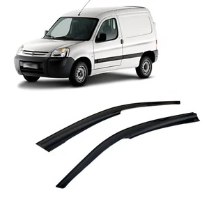 Déflecteurs de vent air Pour Peugeot Partner 02-07 Monospace Montage Externe - Afbeelding 1 van 16