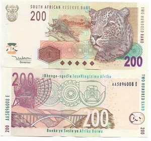 South Africa 200 Rand ND(2004-09) Extremely Fine P132a - Sign : Mboweni - Picture 1 of 1