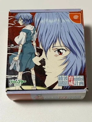 【NEW】Sega Dreamcast Evangelion Ayanami Ikusei Project Box Mouse Pad DC Japan - Image 1 of 4