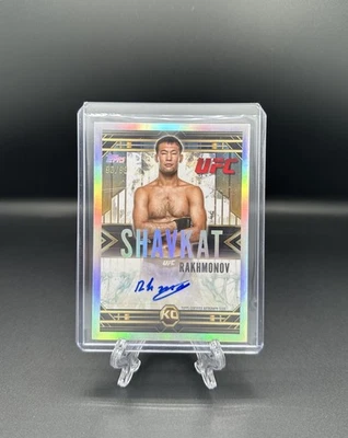 Shavkat Rakhmonov 2025 Topps UFC #TB-SR 2012  Throwback Signatures /99! - Image 1 of 2