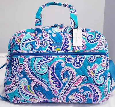 Bolso de Viajero Vera Bradley Waikiki Paisley GRAN NUEVO CON ETIQUETAS Foto 1 de 4